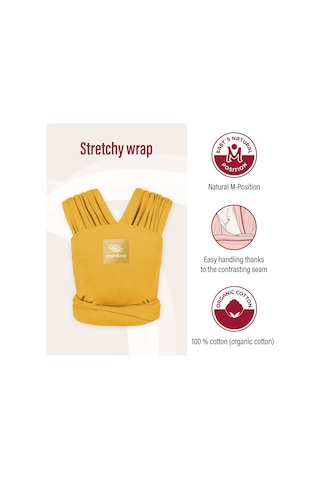 Manduca Sling Arctic, Organik Pamuk Bebek Askısı, 3 Taşıma Pozisyonu