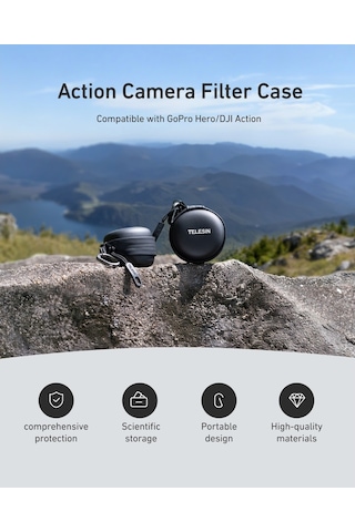 Telesın Filtre Koruma Çantası 6 Yuvalı