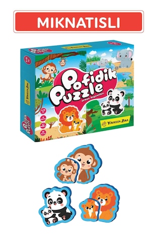 Pofidik Puzzle Ve Kitap Seti