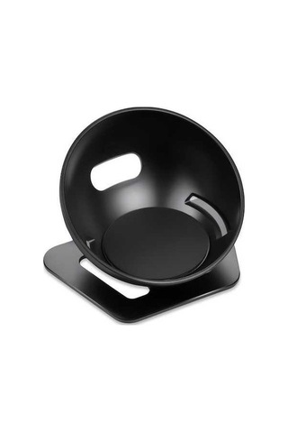 Sandwich Echo Dot 4 İçin Masaüstü Aluminyum Hoparlör Tutucusu Siyah