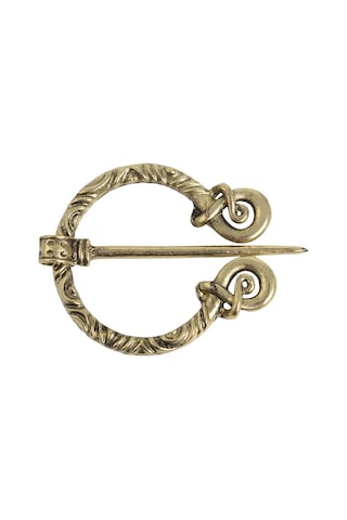 Homyl Viking İskandinav Broş Şal Palto Eşarp Pimi Ortaçağ Antik Bakır 4 Çok Renkli