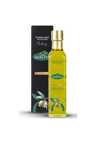 Mirliya Erken Hasat Turfanda Sıkım Naturel Sızma Zeytinyağı 250 ML