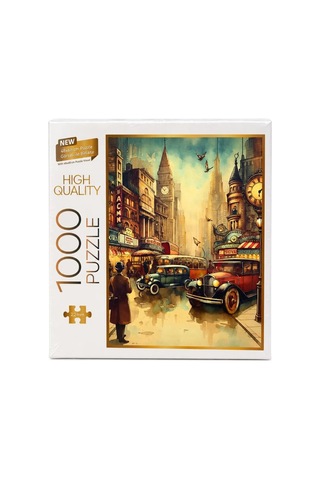 1000 Parça Zaman Yolcusu Puzzle 48 X 68 Cm Yüksek Baskı Kaliteli Eğlenceli Puzzle
