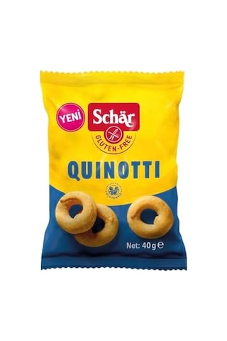 Schar Quinotti 40 Gram Kinoalı Halka Kraker