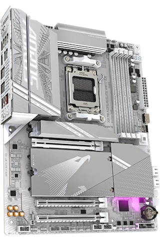 Gigabyte X870 Aorus Elıte Wıfı7 Ice Soket Am5 Ddr5 8200 Oc Atx Aaaa11gıg0019