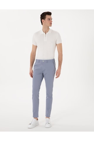 Pierre Cardin Erkek Açık Mavi Pantolon Kanvas-chino 50308080-vr003 Açık Mavi