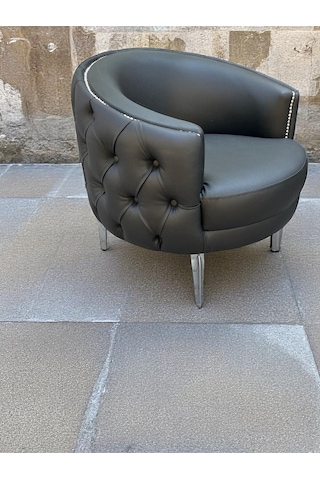 Tekli Berjer, Deri Ofis Büro Koltuğu Imalattan Siyah