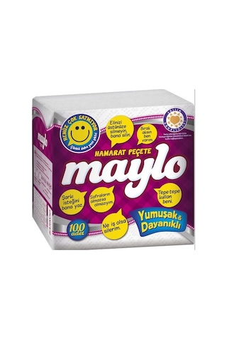 Maylo Hamarat Peçete 100'lü 24 Paket