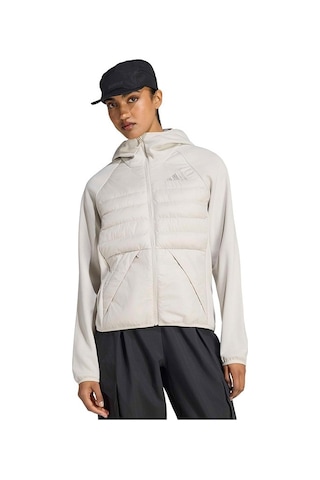 Adidas Performance W Multı Hyb Jkt Kadın Ceket Kd0162 Bej
