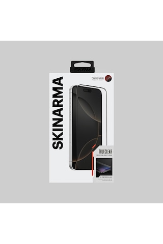 İphone 17 Pro Max Uyumlu Skinarma 0.33mm Antidust True Clear Cam Ekran Koruyucu Şeffaf