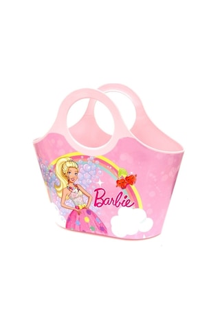 Toyfest Lisanslı Plastik Barbie Çocuk Çantası - Plaj Çantası 27 X 31 X 10 Cm