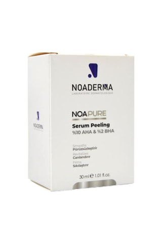 Noaderma Noapure Serum 30 Ml Peeling 10% Aha & 2% Bha