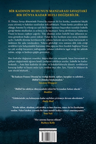 Bülbül - Kristin Hannah - Pegasus Yayınları