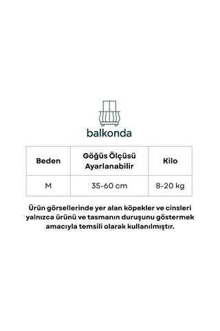 Köpek Göğüs Tasması Orta Irk Ayarlamalı Kolon Kordon Pembe