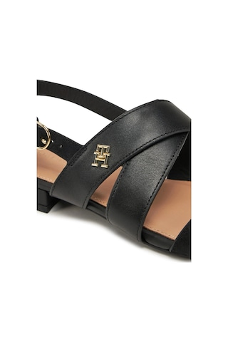 Tommy Hilfiger Tommy Hılfıger Kadın Sandalet Fw0fw08507-bds Siyah