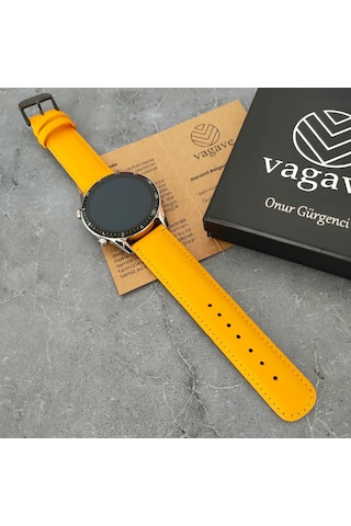 Vagave Huawei Watch Gt / Gt2 / Gt2E / Gt2Pro 42-46Mm Deri Kordon (498115420)