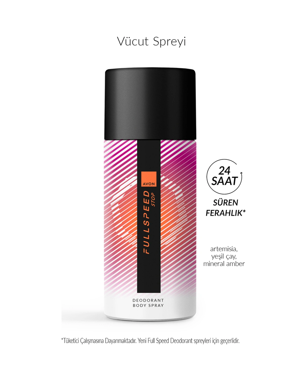 Avon Full Speed Stop Erkek Sprey Deodorant 150 ML