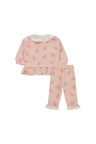 Civil Baby My Lucky Bunny Baskılı 3-18 Ay Takım - Pembe
