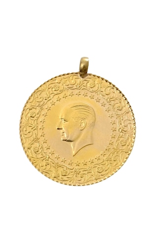 Vıctorıa Gold 1 Adet Çeyrek Altın Yeni Tarihli 2025 Kulplu 22 Ayar