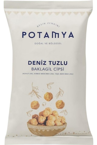Potamya Deniz Tuzlu Baklagil Cipsi 50 Gr X 3 Adet