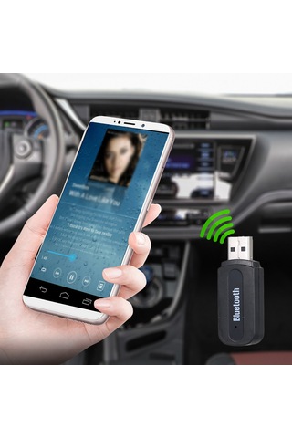 Neevoyu Kablosuz Müzik Alıcı Bt 5.0, 3.5mm Aux Girişi, 10m Alım Mesafesi, Kolay Kurulum, Hoparlörlere Kablosuz Dönüştürücü