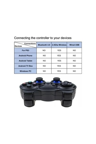 2.4g Wireless Gamepad Kablosuz Oyun Kolu Otg Pc Ps3 Android Tv Tablet Uyumlu Sku: Smgstkaf569ca132