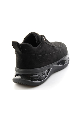 Bambi Siyah Süet Kadın Sneaker K01228092572