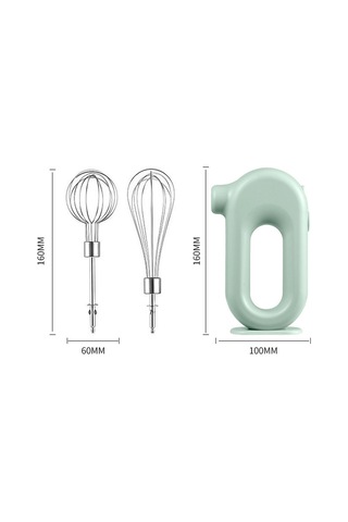 Hangfox Ev Fırıncılığı İçin Kablosuz Elektrikli Şeker Krema Çırpıcı - 4 Vites Ayarlı, Geri Çekilebilir Çırpma Çubukları, Li-poly Pil, Pembe Pembe