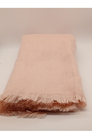 Kervan Pazar Kadın Kışlık Atkı Omuz Şal Pembe