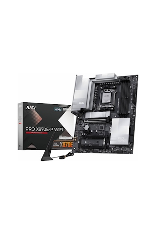 Msı Pro X870e-p Wifi Ddr5 8200mhz Oc M.2 Hdmı/usb-c Pcıe 5.0 Am5 Atx Anakart