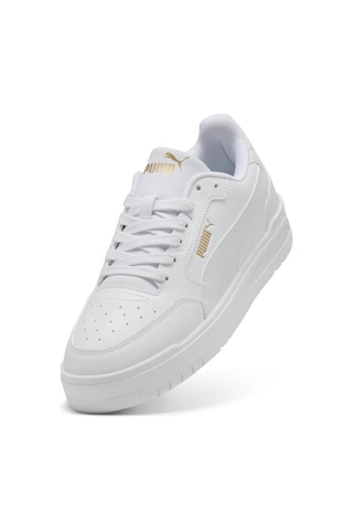 Puma 40259601 Shuffle Downtown Whıte Gold Unisex Sneaker Beyaz