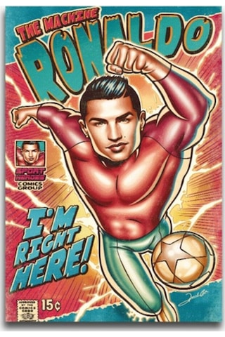 Cristiano Ronaldo Ahşap Tablo 8mm