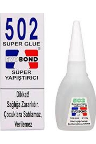 502 Hızlı Yapıştırıcı Hızlı Yapıştırıcı Şeffaf