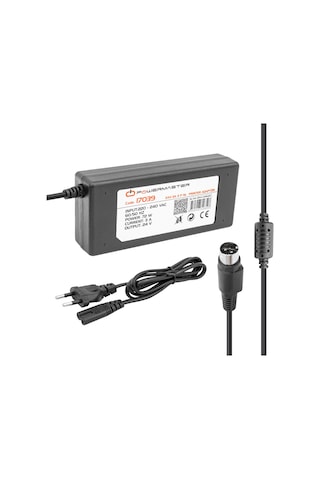 Powermaster Pm-17039 24 Volt - 3 Amper - 72 Watt 3 Pinli Plastik Kasa Masaüstü Prınter Adaptör