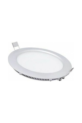 İnoled 6w Beyaz Işık Slim Led Panel Yuvarlak Alüminyum 2706-01
