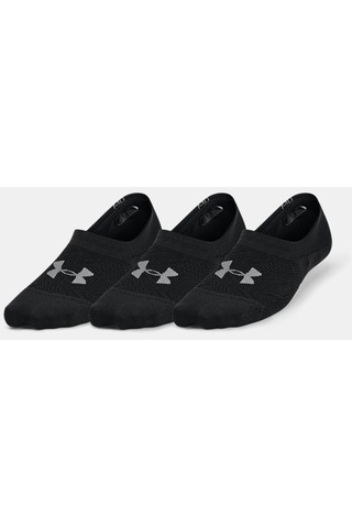 Under Armour Kadın UA Breathe Lite Ultra 3’lü Paket Low Liner Çorap 1370075-001 Siyah - Gri