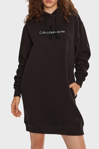 Calvin Klein Bayan Elbise J20j224685 Beh Siyah Siyah