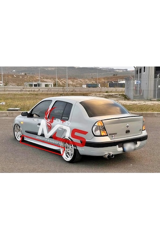 Renault Clio 2 Aero Marşpiyel Sağ Sol Takım Fiberglass Boyasız