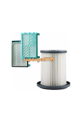 Philips Uyumlu Fc 8732 - Fc 8734 Süpürge Hepa Filtre Seti (223864791)
