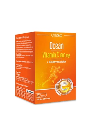 Ocean Vitamin C 1000 mg 30 Tablet