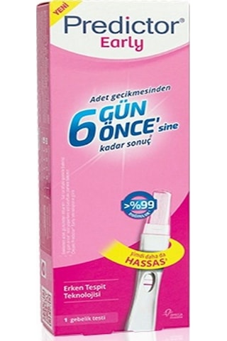 Predictor Early Erken Gebelik Testi 1 Test