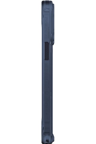 Apple Uyumlu iPhone 15 Pro Max Kılıf Skinarma Airbag Tasarımlı Magsafe Şarj Özellikli Saido Kapak Mavi