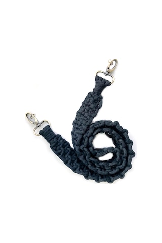 120cm El Dokuma Kamera Askısı Bohem Tarzı Çanta Omuz Askısı Çapraz Askı İpi - Siyah