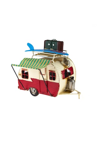 Karavan Dekoratif Metal Karavan Klasik Model 25 Cm