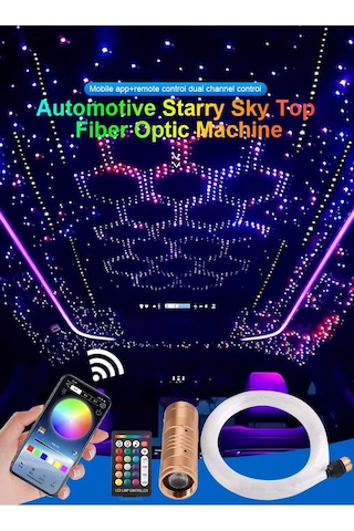Carlone Yıldız Tavan Starlight Araç İçi Ambiyans Seti Tam İçerik