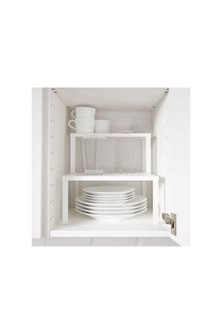 Mutfak Dolabı Düzenleyici Ikea,beyaz 32x28x16 Cm Dolap İçi,raf Düzenleyici Sku: Smg8690010219428 Açık Bej