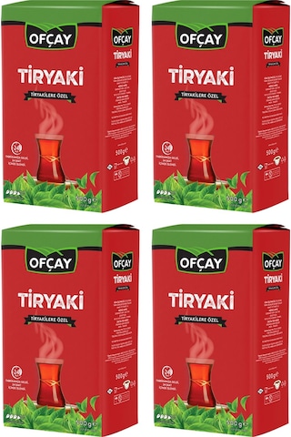 Ofçay Tiryaki Çay 500 Gr X 4 Adet