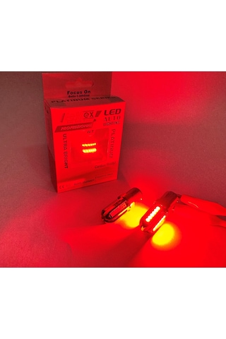 Femex Platinum P21w Kırmızı Non-direction 1156 Tek Duy Led Ampul 3030chip 24smd