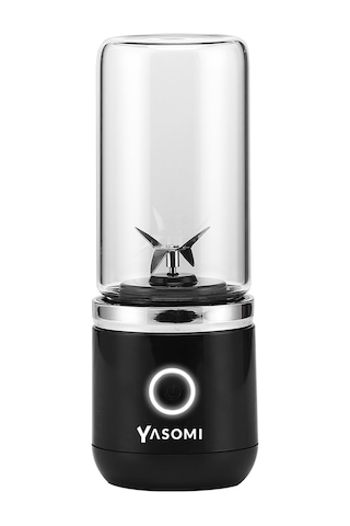 Yasomi GN-A04 Kablosuz Şarjlı Cam Smoothie El Blenderi