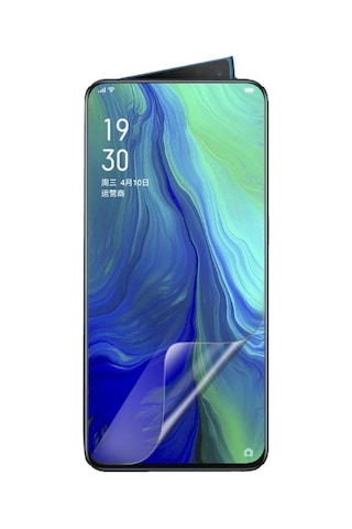 Ecr Oppo Reno 10X Esnek Nano Ekran Koruyucu Film
